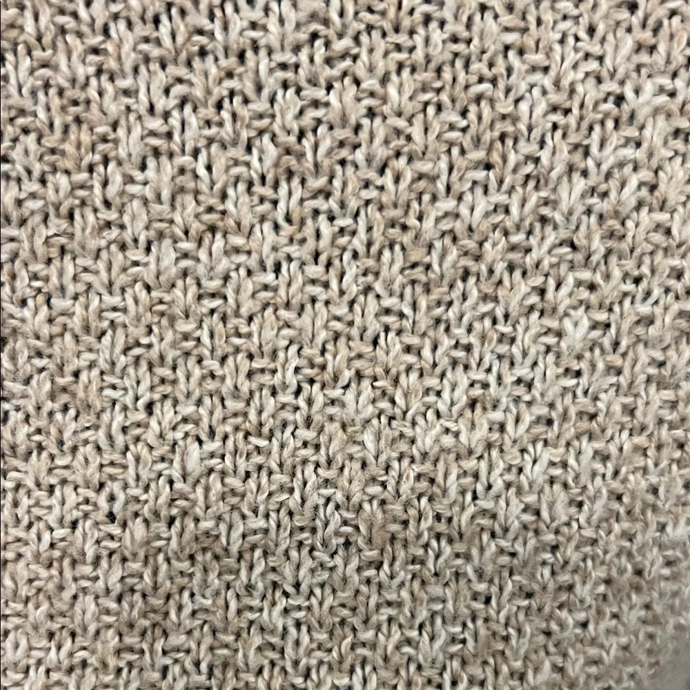Pink Clover Textured Beige Sweater Stitch Fix - Picture 6 of 7